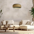 Suspension Luminaire | DOBLO BOHO ELEGANT (Gris Vert/ Marron Gris/ Ecru/Moutarde)