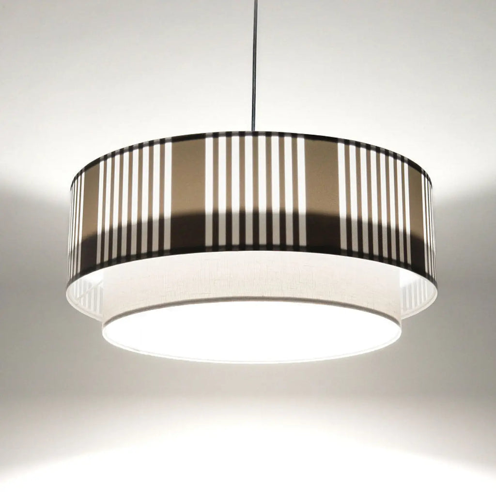 Suspension Luminaire | DUO LAMI LINE (Gris)