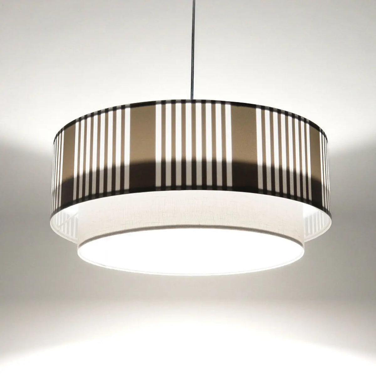Suspension Luminaire | DUO LAMI LINE (Gris)