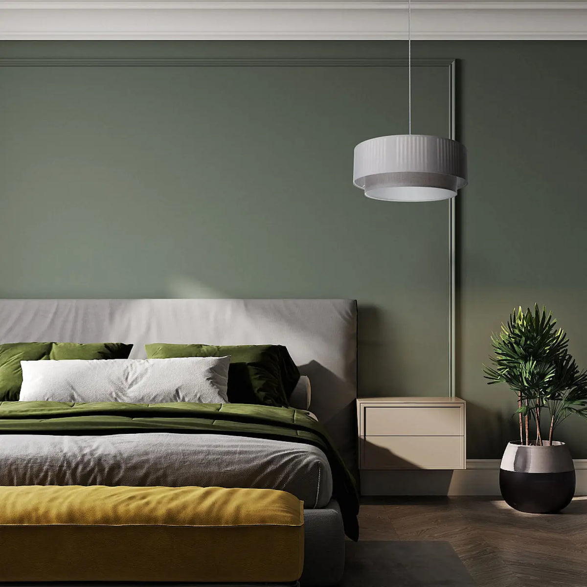 Suspension Luminaire | DUO LAMI LINE (Gris)