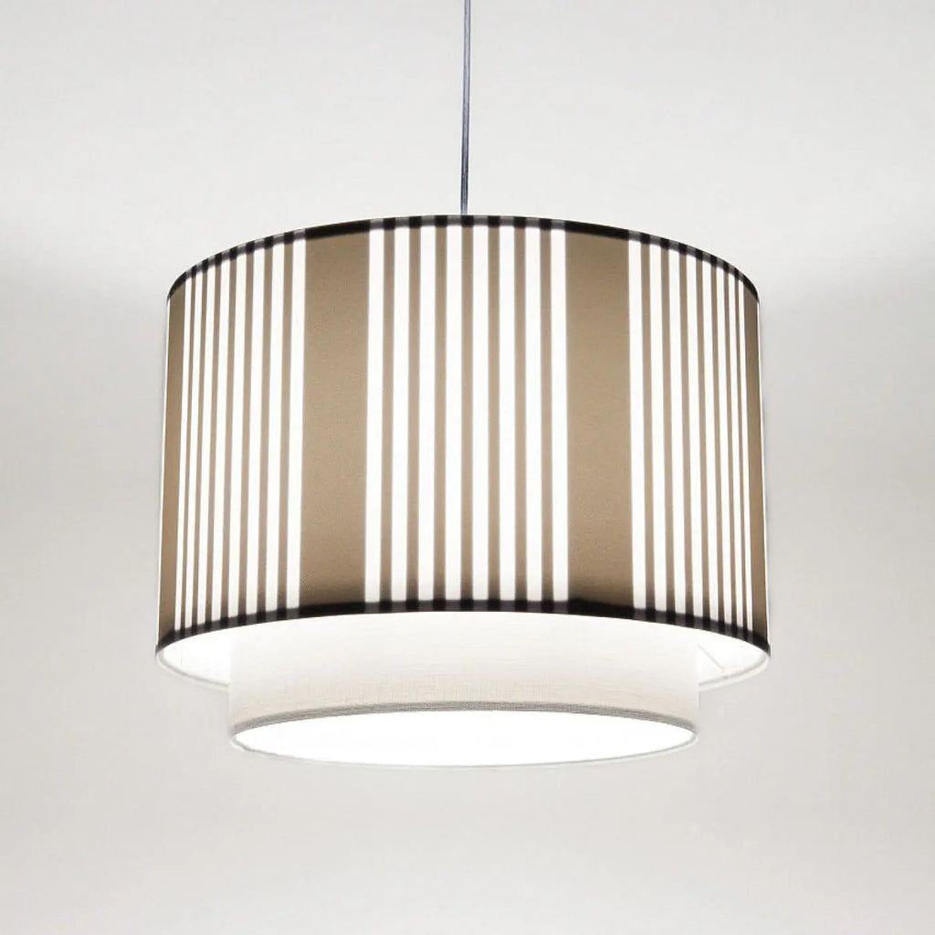 Suspension Luminaire | DUO LAMI LINE (Gris)