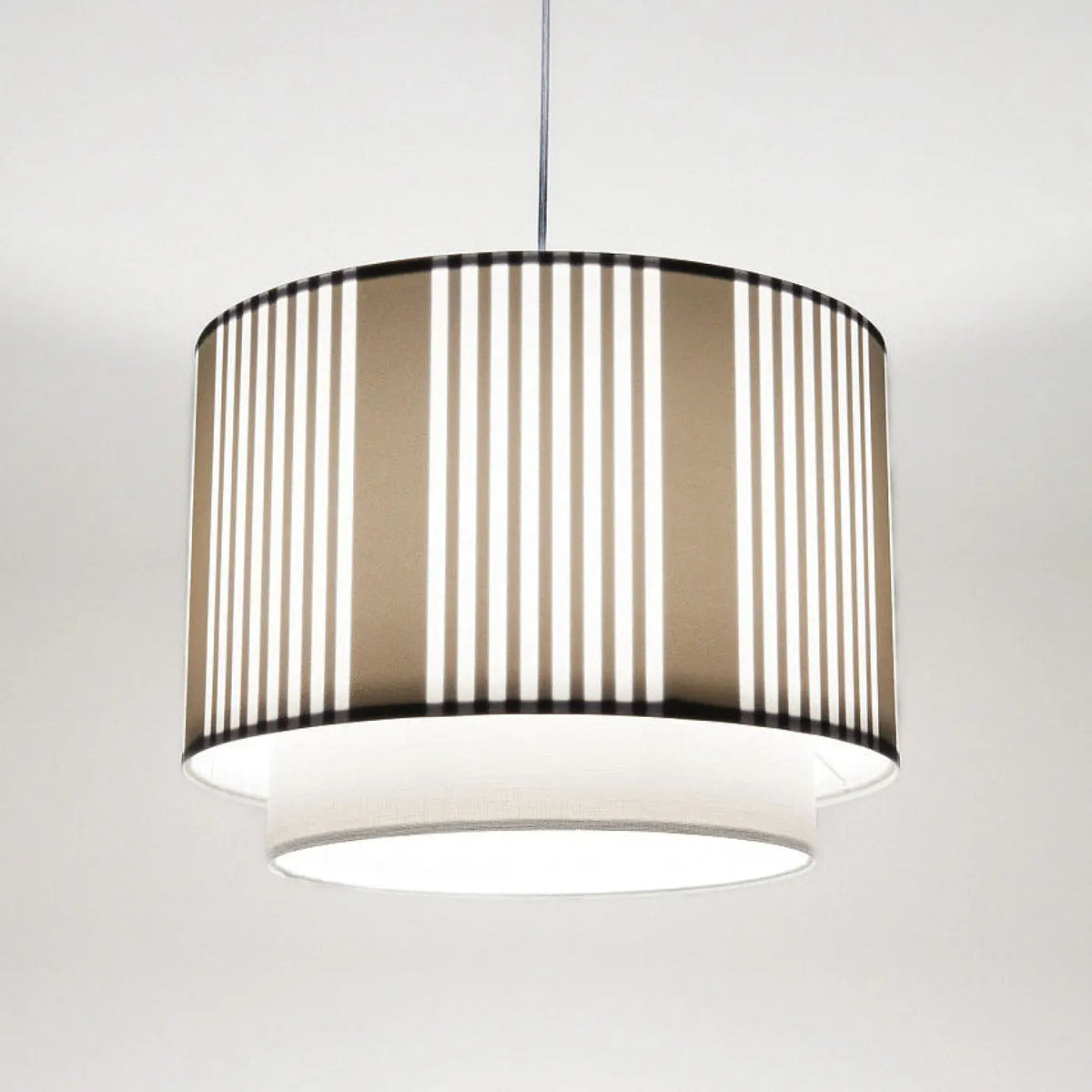 Suspension Luminaire | DUO LAMI LINE (Gris)