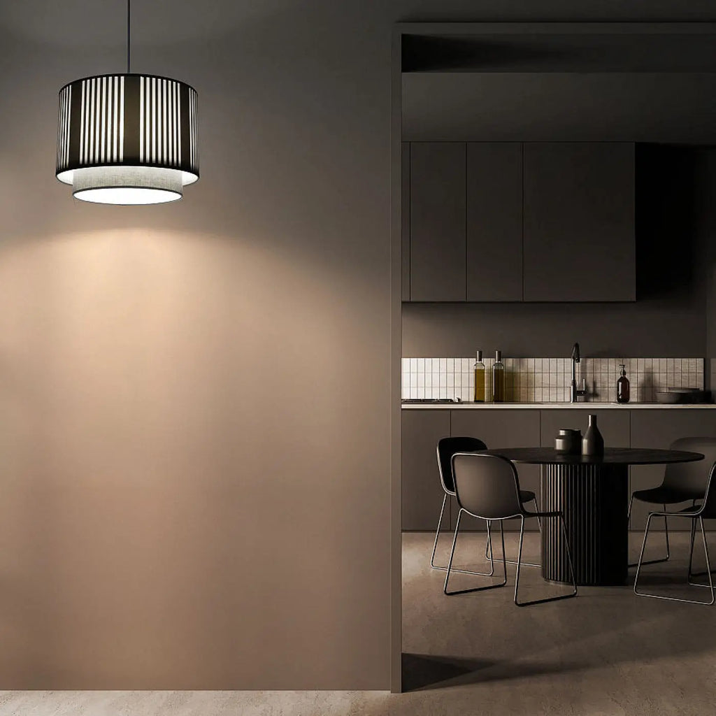 Suspension Luminaire | DUO LAMI LINE (Gris)