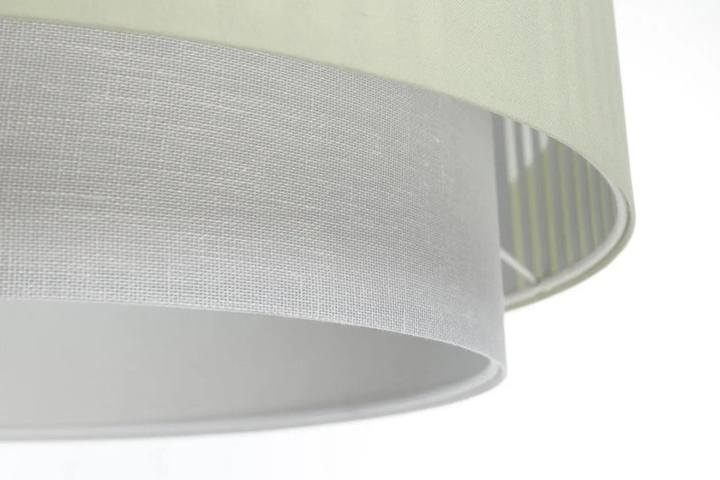 Suspension Luminaire | DUO LAMI LINE (Menthe/Gris)