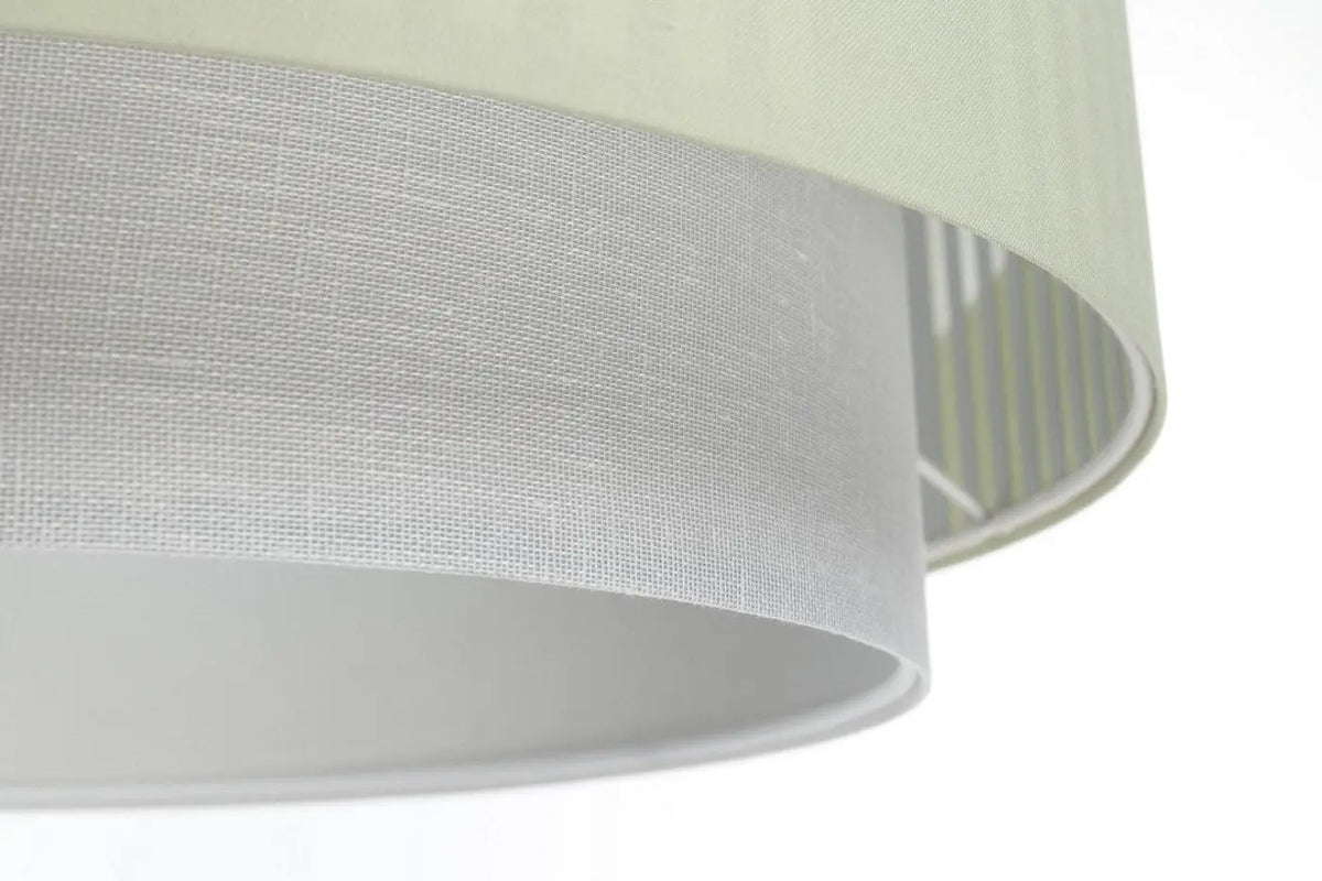 Suspension Luminaire | DUO LAMI LINE (Menthe/Gris)