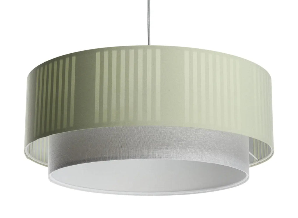 Suspension Luminaire | DUO LAMI LINE (Menthe/Gris)