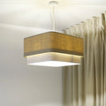 Suspension Luminaire | KWADRO DUO (Beige/Crème)