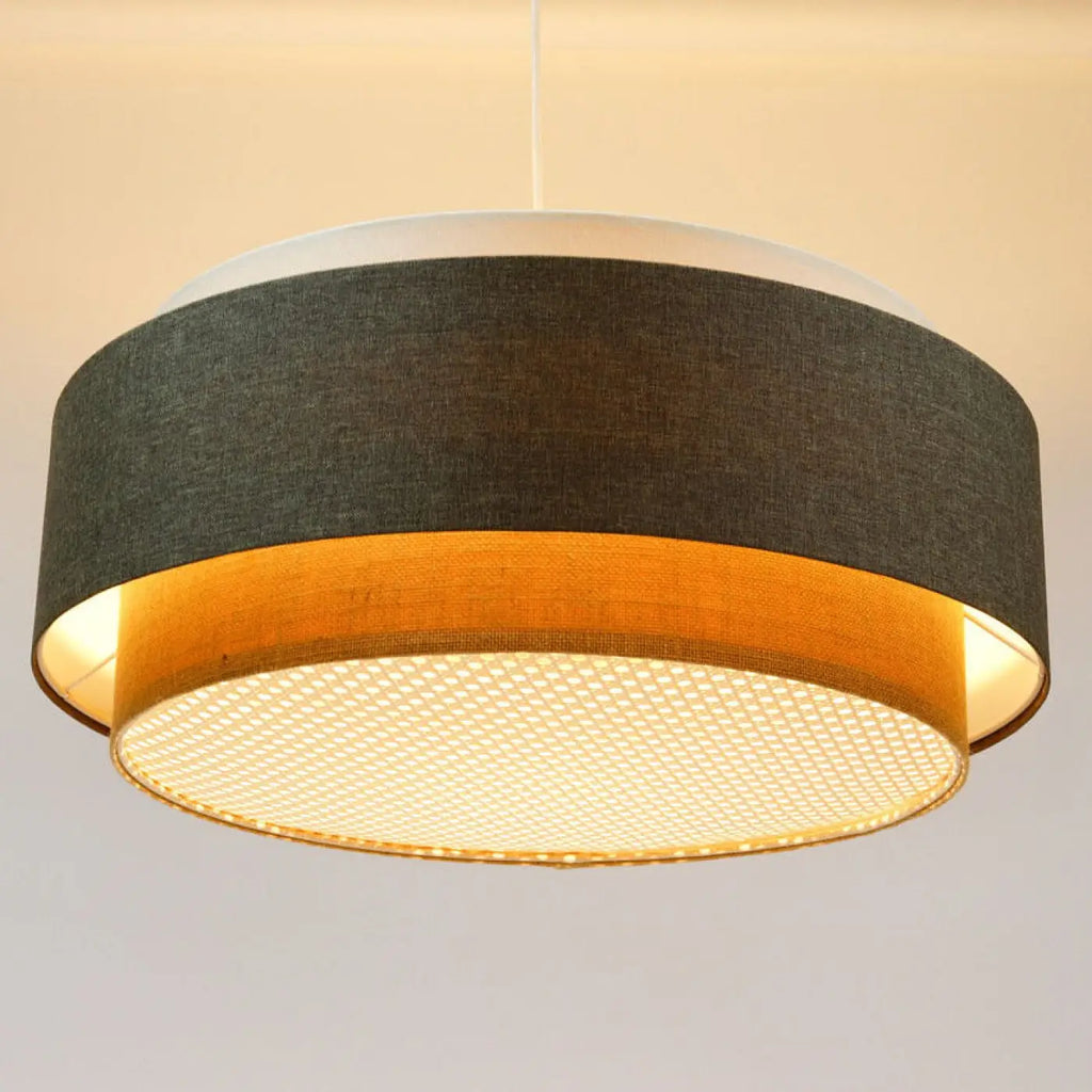 Suspension Luminaire | DOBLO BOHO ELEGANT (Beige/ Graphite/ Ecru)