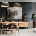 Suspension Luminaire | DOBLO BOHO ELEGANT (Beige/ Graphite/ Ecru)