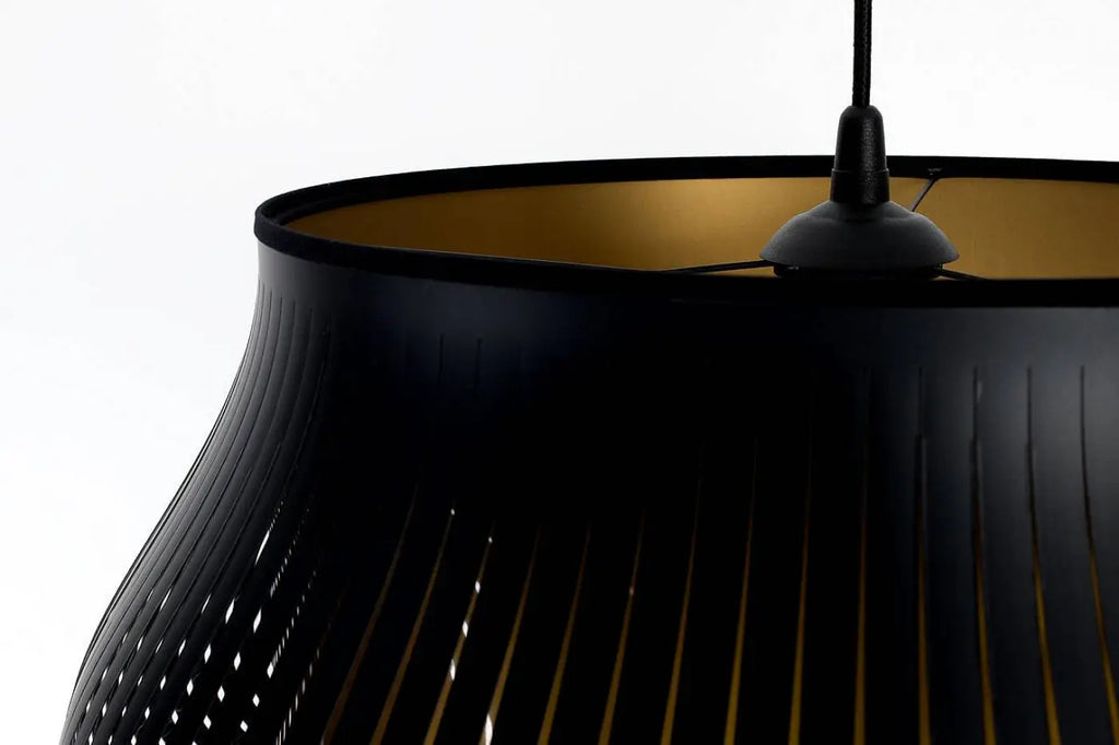 Suspension Luminaire | OBLO (Noir/Doré)