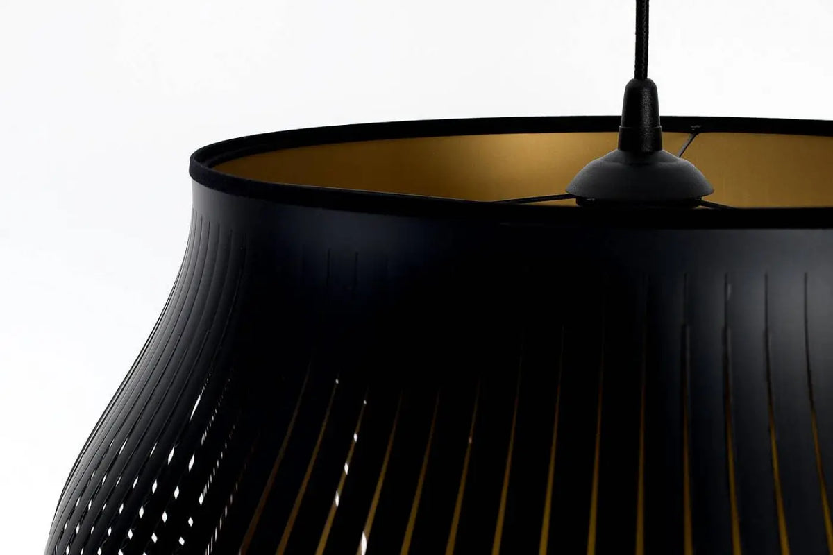 Suspension Luminaire | OBLO (Noir/Doré)