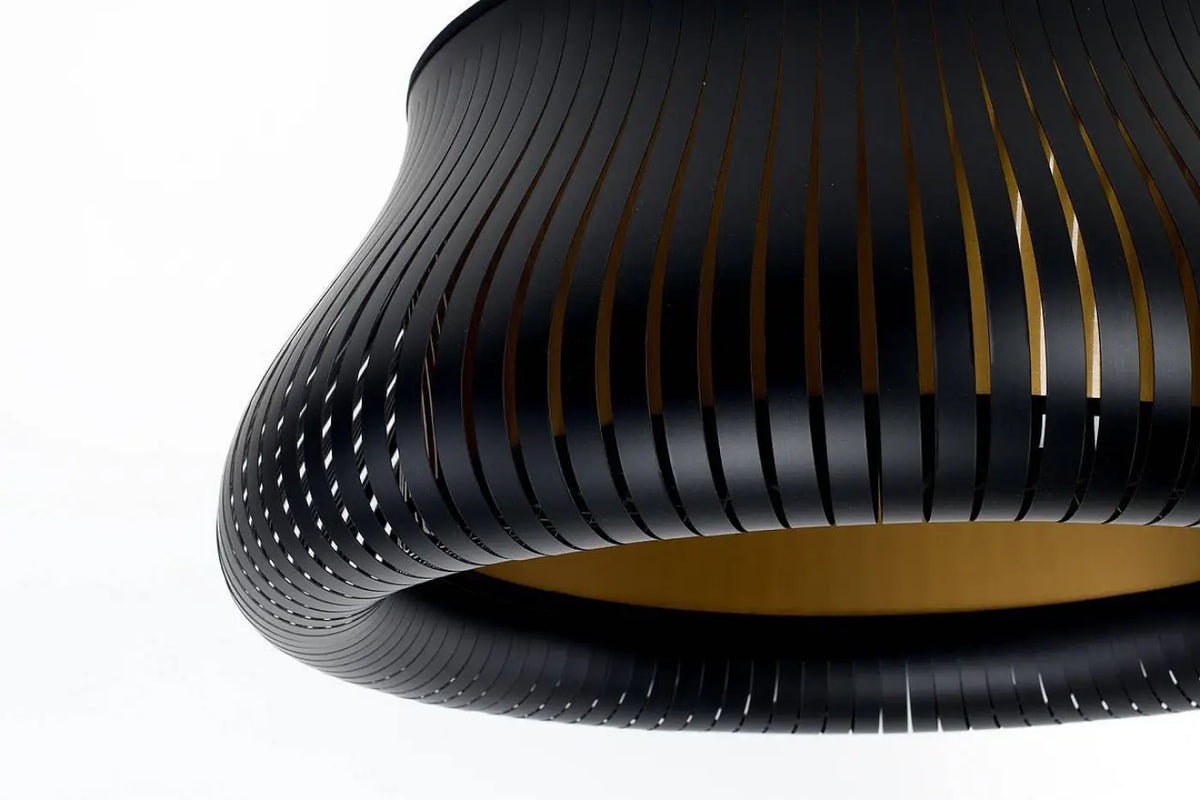 Suspension Luminaire | OBLO (Noir/Doré)