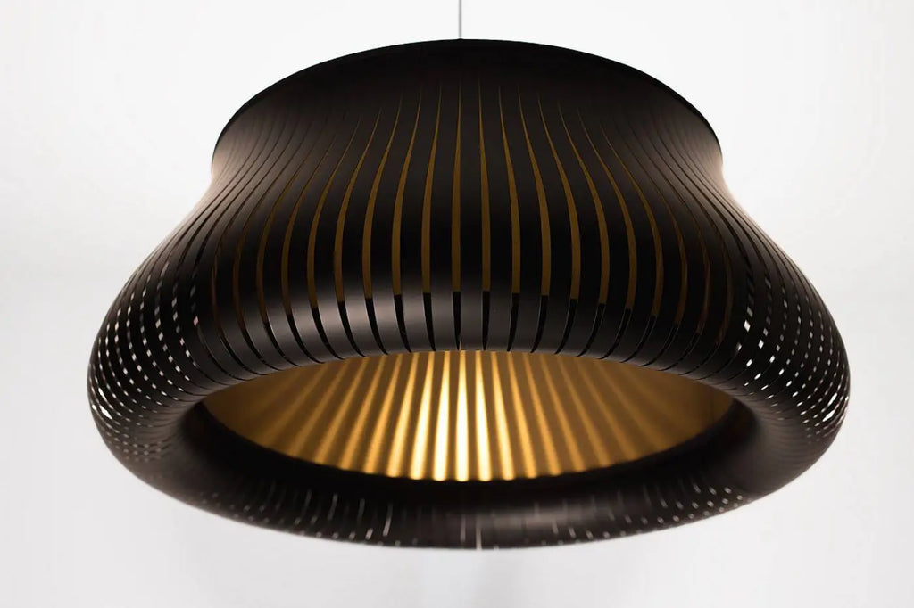Suspension Luminaire | OBLO (Noir/Doré)