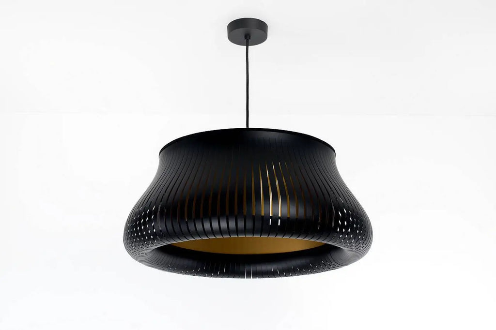 Suspension Luminaire | OBLO (Noir/Doré)