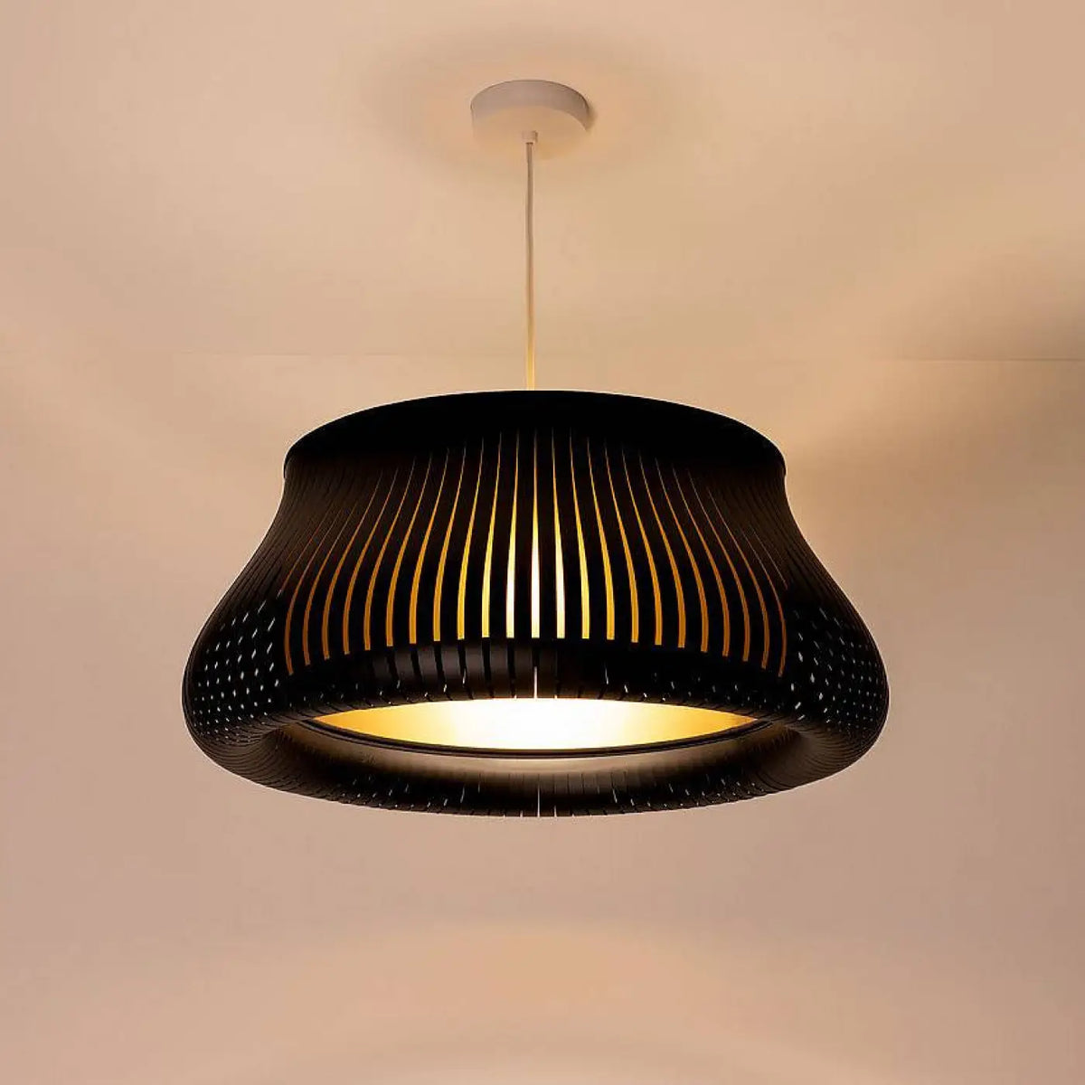 Suspension Luminaire | OBLO (Noir/Doré)