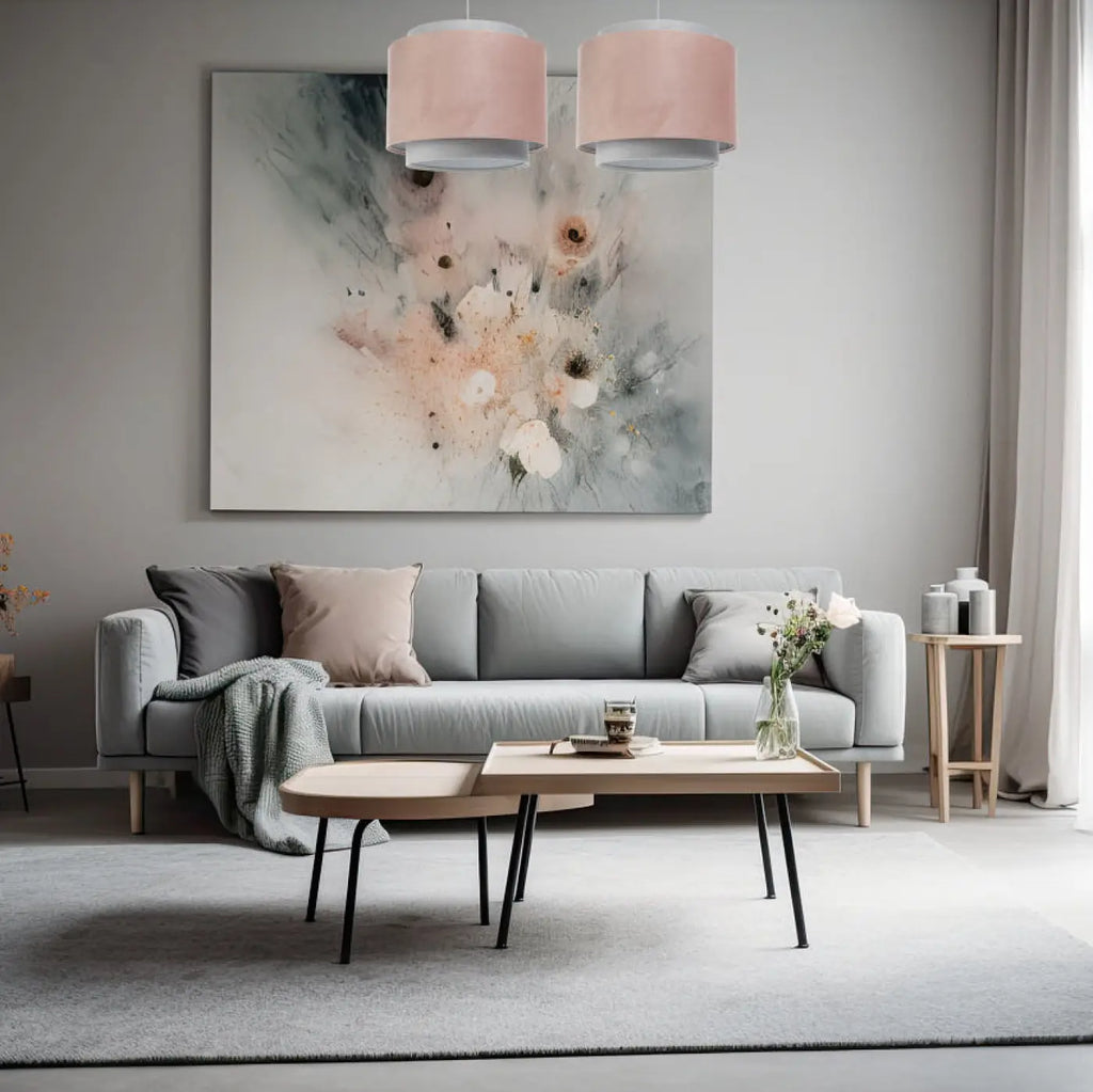 Suspension Luminaire | DOBLO JASMIN (Rose Poudré)