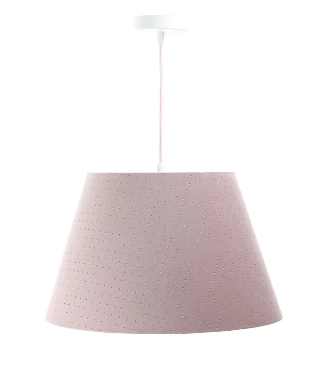 Suspension Bell jasmin (vieux rose/blanc)