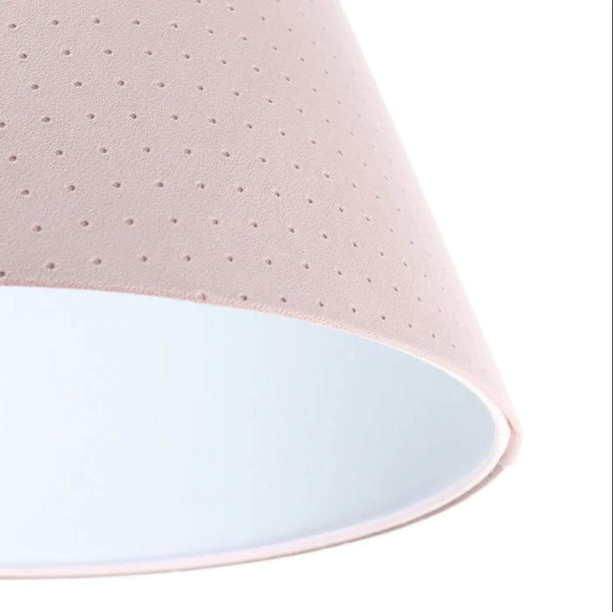 Suspension Bell jasmin (vieux rose/blanc)