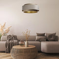 Suspension Luminaire | DOBLO CLASSIC (Beige/Doré)