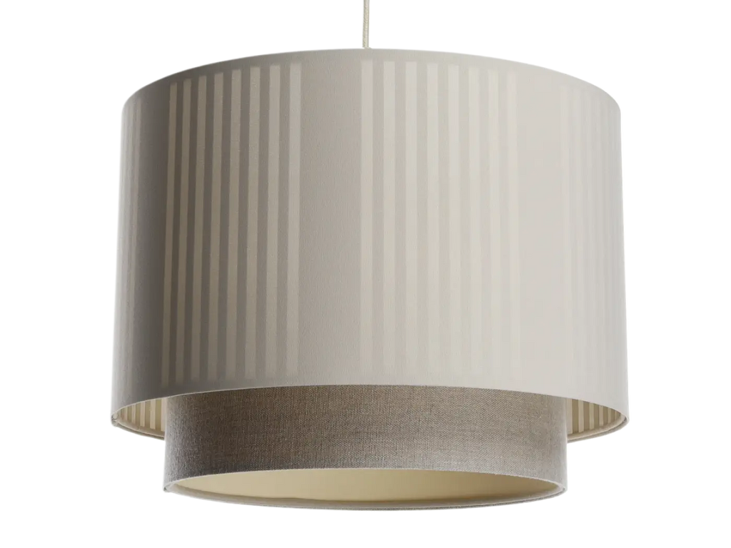 Suspension Luminaire | DUO LAMI LINE (Beige/Ecru)