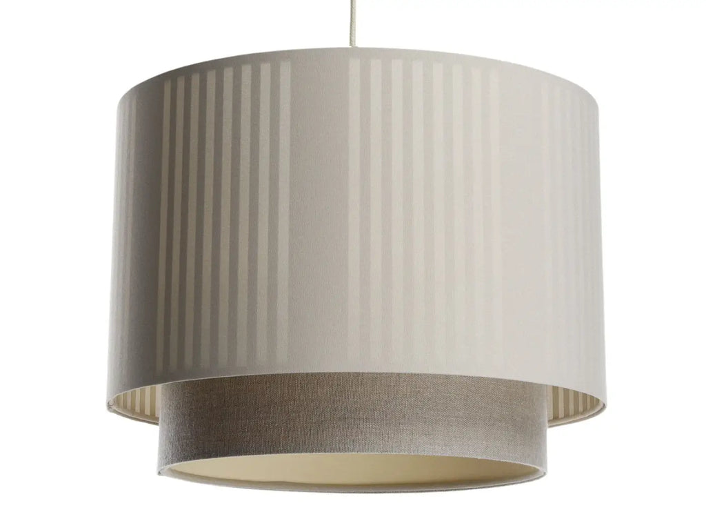 Suspension Luminaire | DUO LAMI LINE (Beige/Ecru)