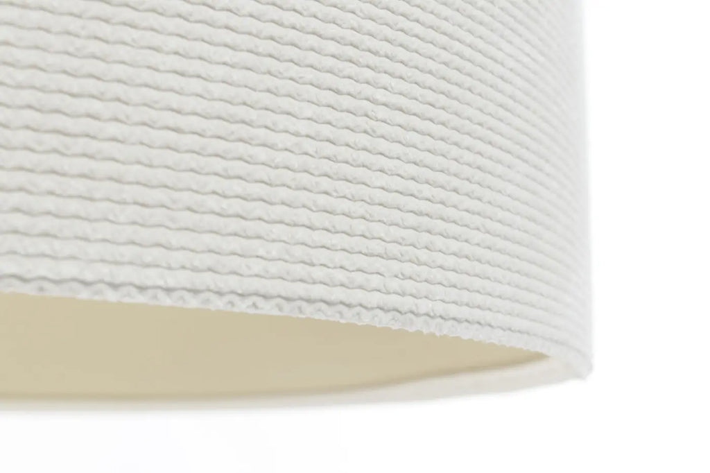 Suspension Luminaire | GLAMOUR STRUCTURAL VELOUR (Blanc Crème/Ecru)