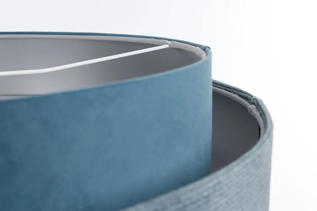 Suspension Luminaire | DOBLO CLASSIC (Bleu Clair/Argent)
