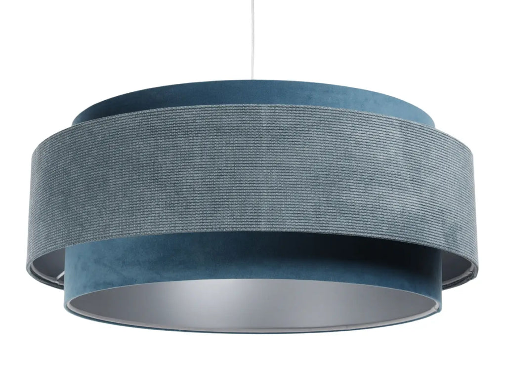 Suspension Luminaire | DOBLO CLASSIC (Bleu Clair/Argent)