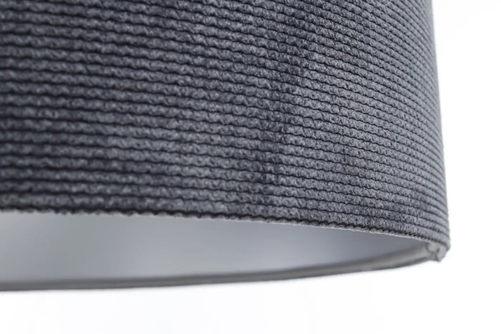 Suspension Luminaire | GLAMOUR STRUCTURAL VELOUR (Graphite/Argent)