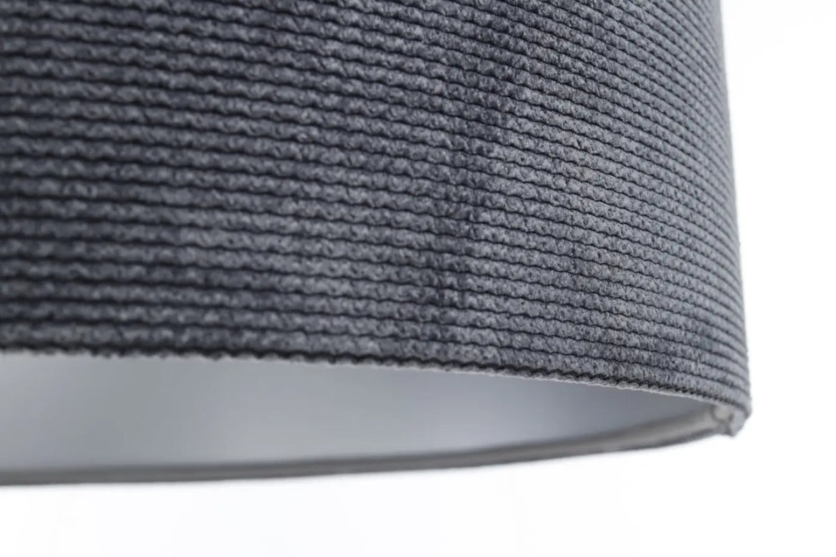 Suspension Luminaire | GLAMOUR STRUCTURAL VELOUR (Graphite/Argent)