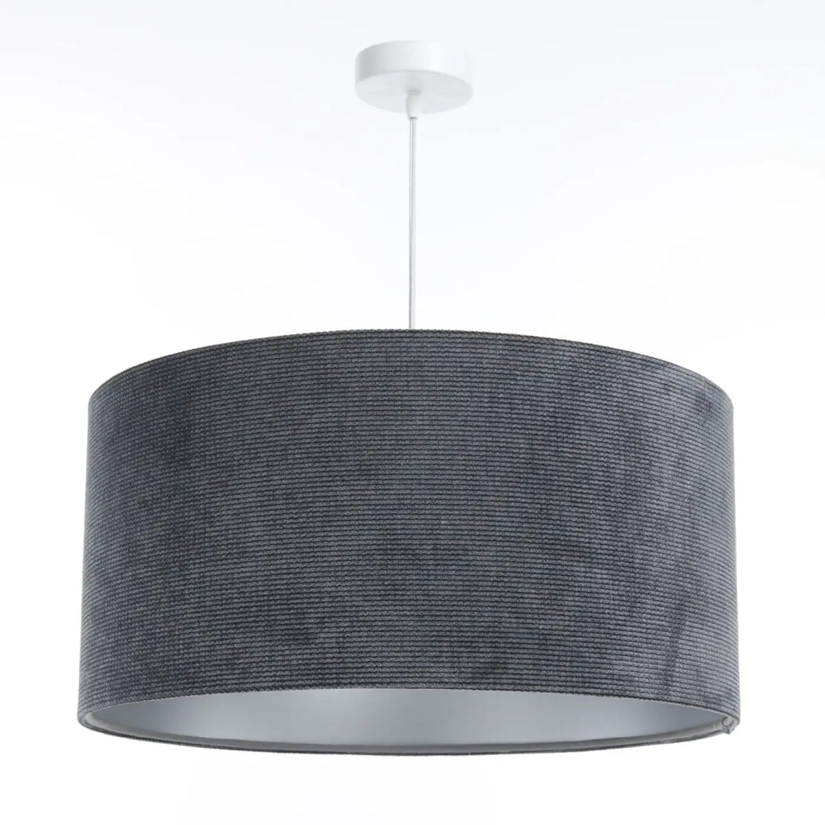 Suspension Luminaire | GLAMOUR STRUCTURAL VELOUR (Graphite/Argent)