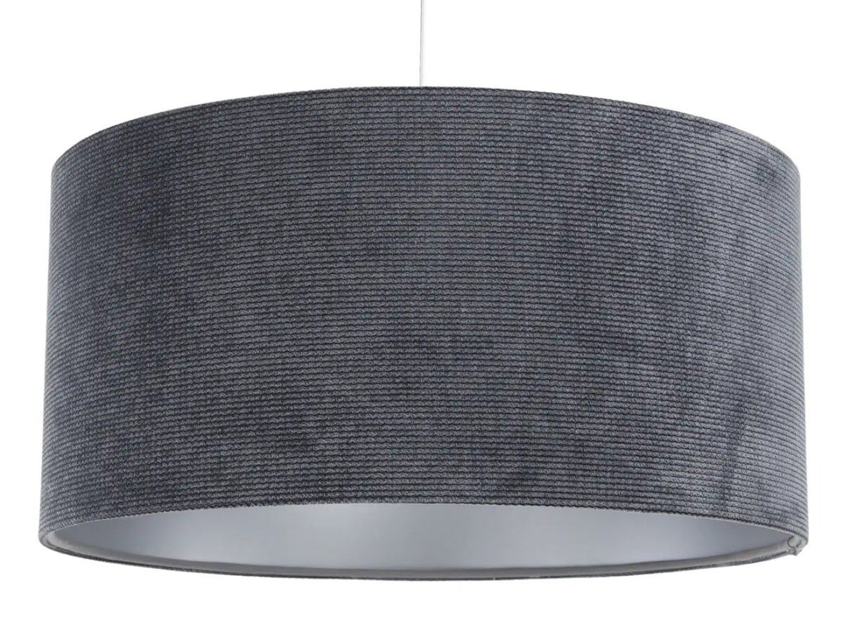 Suspension Luminaire | GLAMOUR STRUCTURAL VELOUR (Graphite/Argent)
