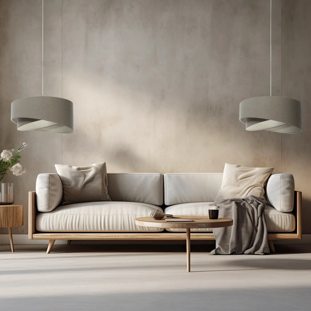 Suspension Luminaire | GALAXY BOHO ELEGANT (Gris Marron/Ecru)