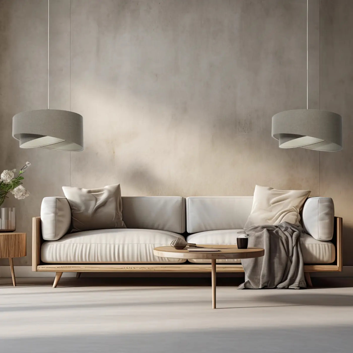 Suspension Luminaire | GALAXY BOHO ELEGANT (Gris Marron/Ecru)