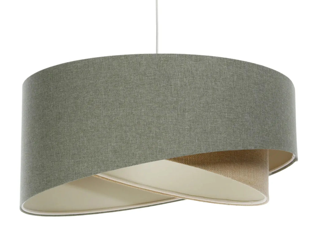 Suspension Luminaire | GALAXY BOHO ELEGANT (Gris Vert/Beige)