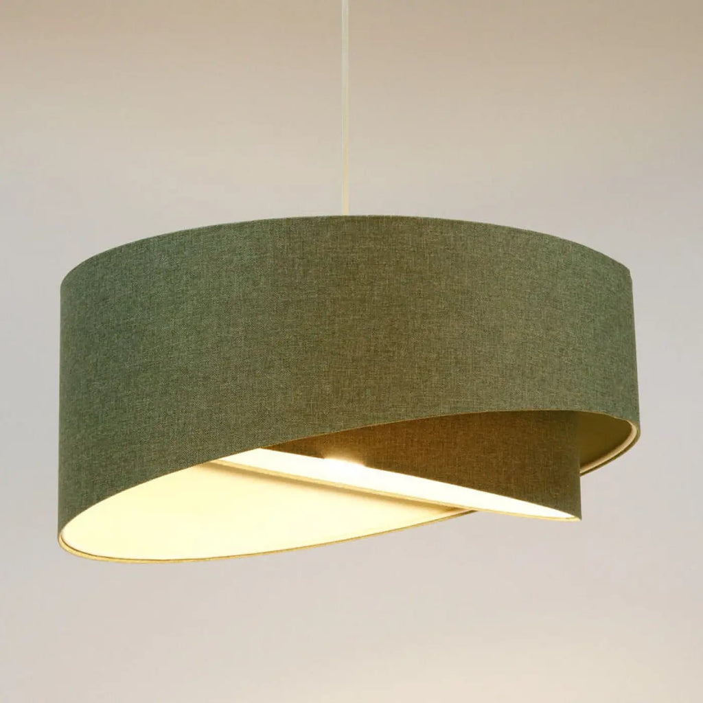 Suspension Luminaire | GALAXY BOHO ELEGANT (Gris Vert/Ecru)