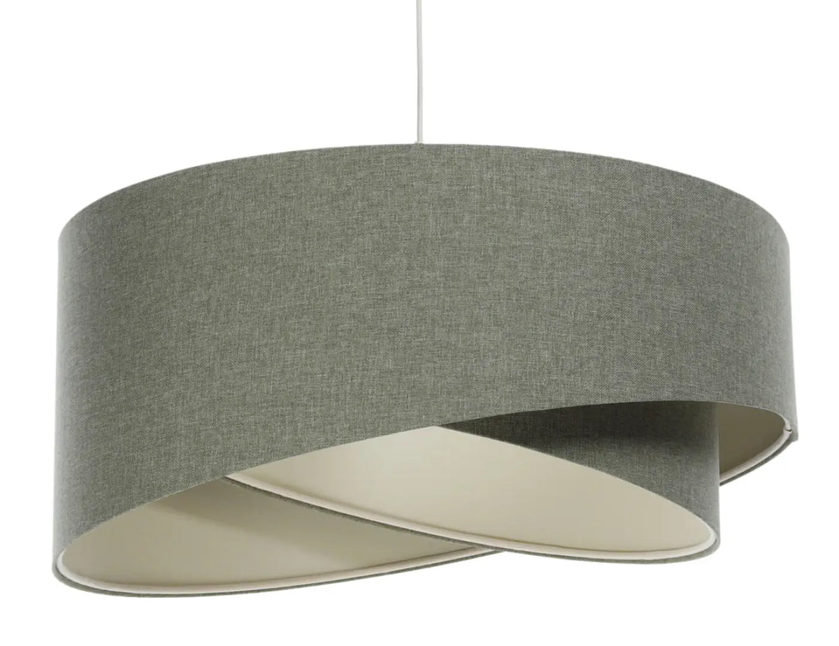 Suspension Luminaire | GALAXY BOHO ELEGANT (Gris Vert/Ecru)