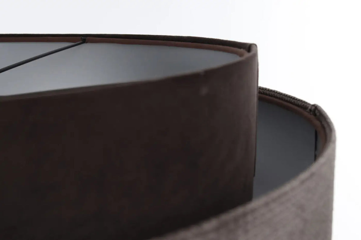 Suspension Luminaire | DOBLO CLASSIC (Marron/Argent)