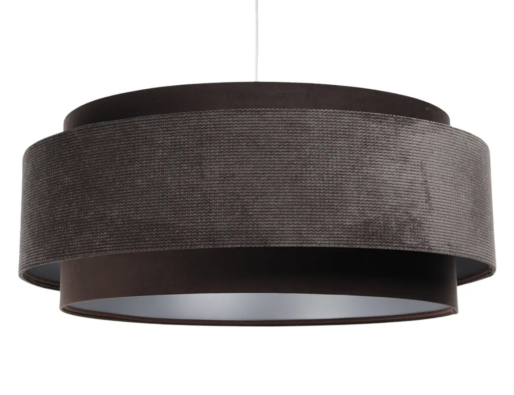 Suspension Luminaire | DOBLO CLASSIC (Marron/Argent)