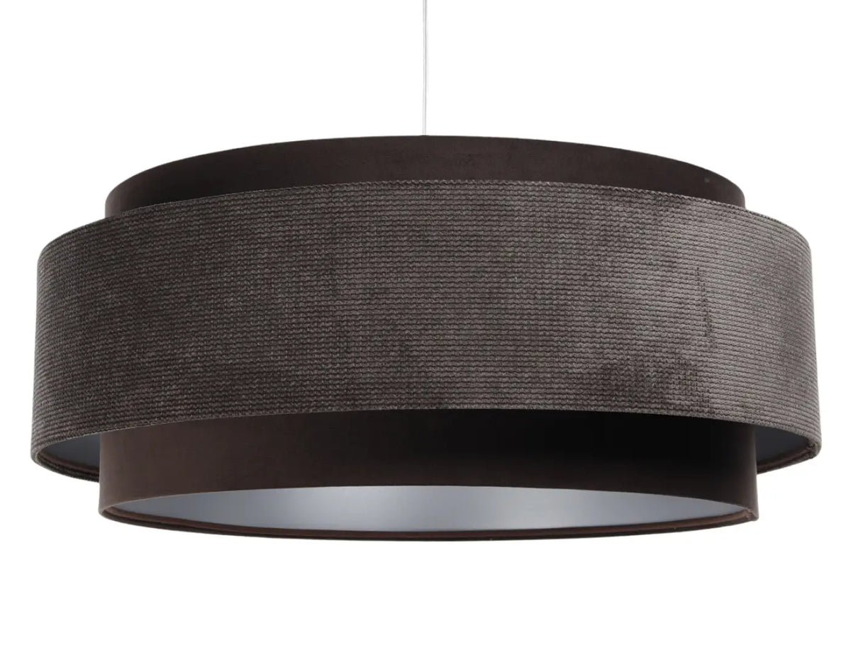 Suspension Luminaire | DOBLO CLASSIC (Marron/Argent)