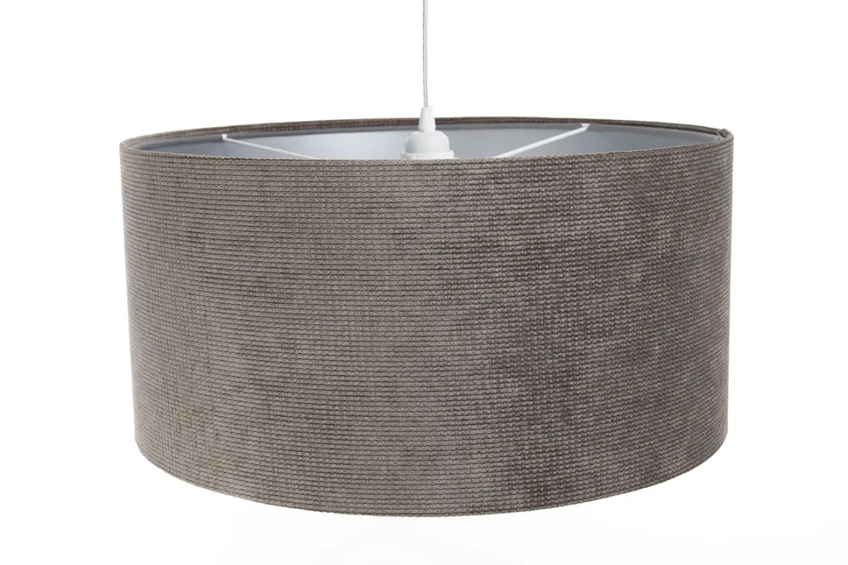Suspension Luminaire | GLAMOUR STRUCTURAL VELOUR (Marron/Argent)