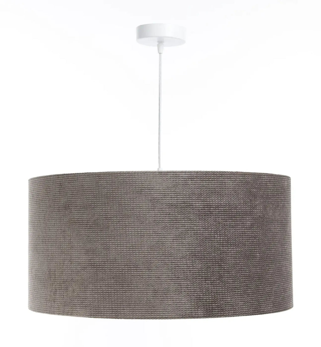 Suspension Luminaire | GLAMOUR STRUCTURAL VELOUR (Marron/Argent)