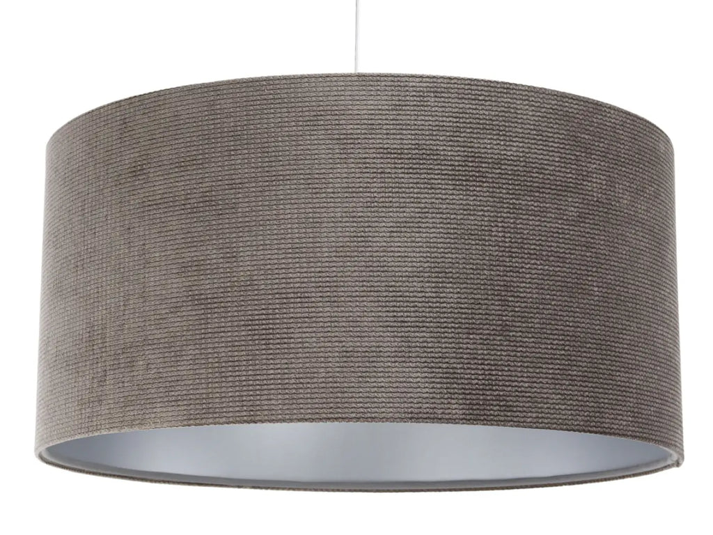 Suspension Luminaire | GLAMOUR STRUCTURAL VELOUR (Marron/Argent)
