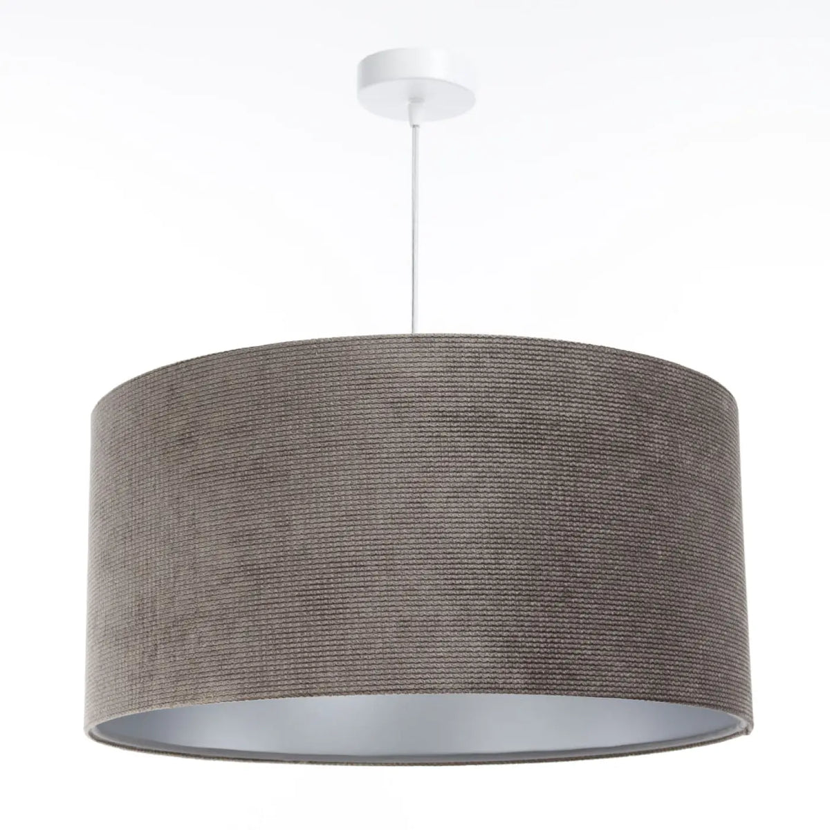 Suspension Luminaire | GLAMOUR STRUCTURAL VELOUR (Marron/Argent)