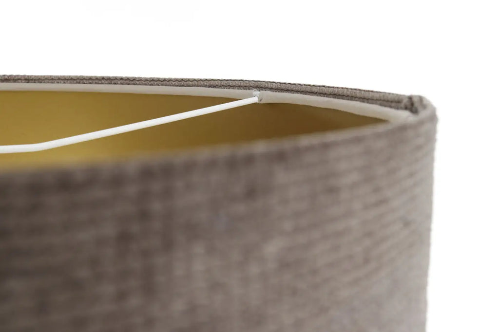Suspension Luminaire | GLAMOUR STRUCTURAL VELOUR (Marron/Dore)