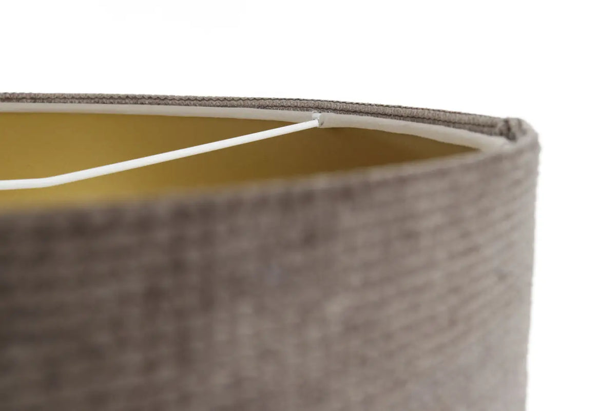 Suspension Luminaire | GLAMOUR STRUCTURAL VELOUR (Marron/Dore)