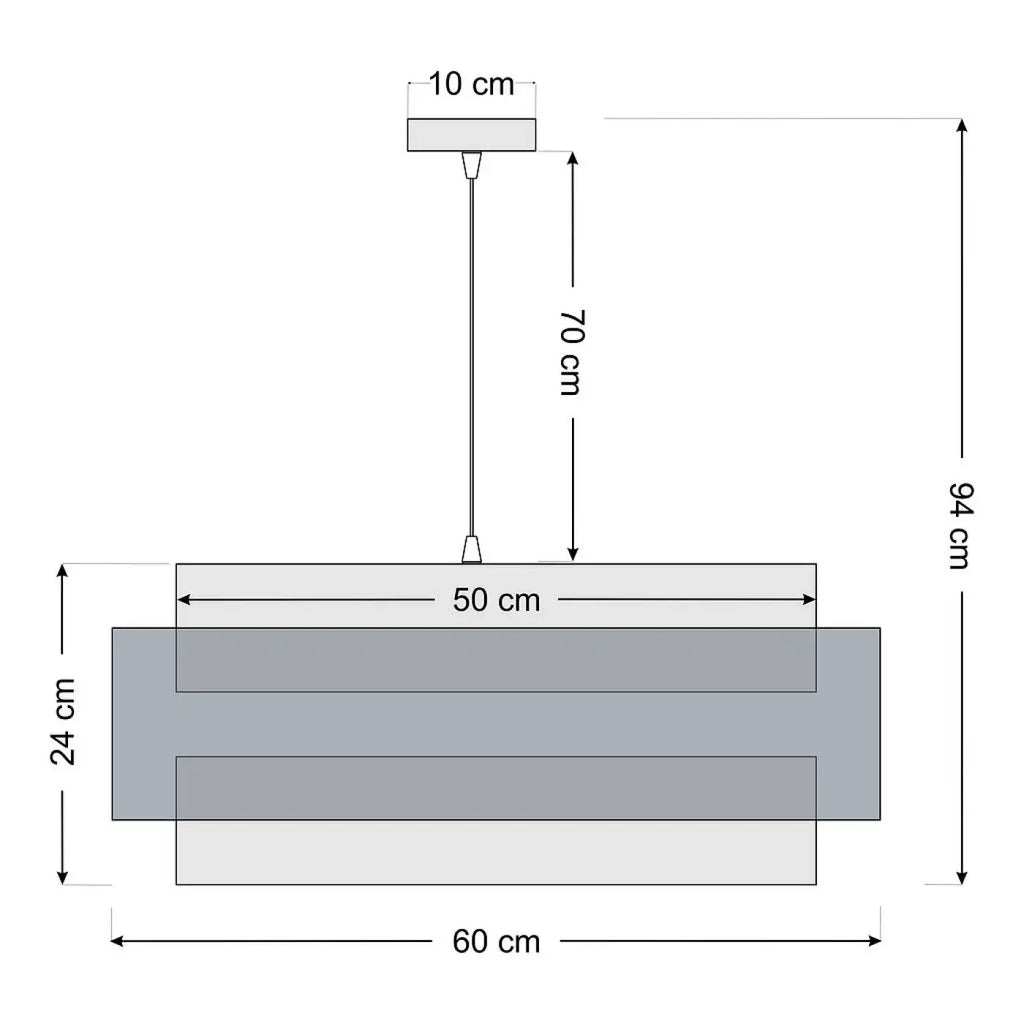 Suspension Luminaire | DOBLO CLASSIC (Moutarde /Beige/Doré)