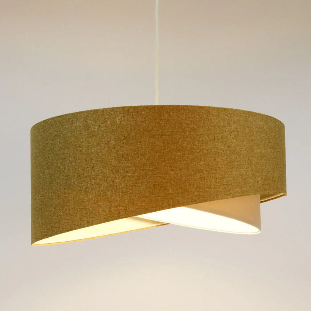 Suspension Luminaire | GALAXY BOHO ELEGANT (Moutarde/Crème)