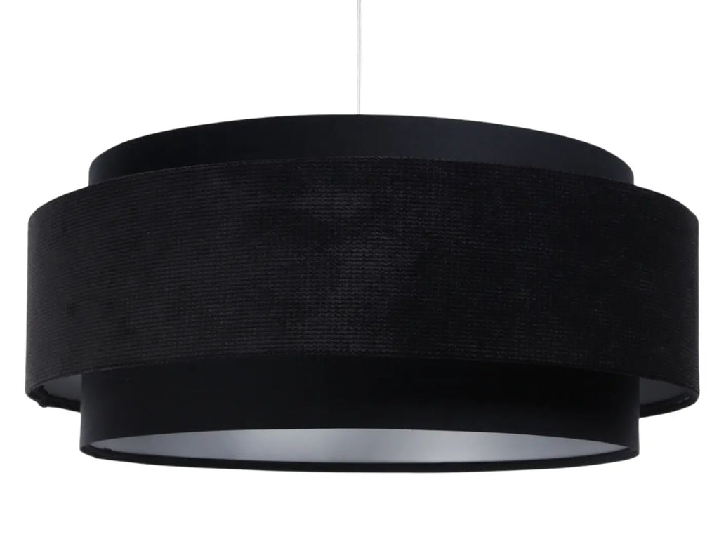 Suspension Luminaire | DOBLO CLASSIC (Noir/Argent)