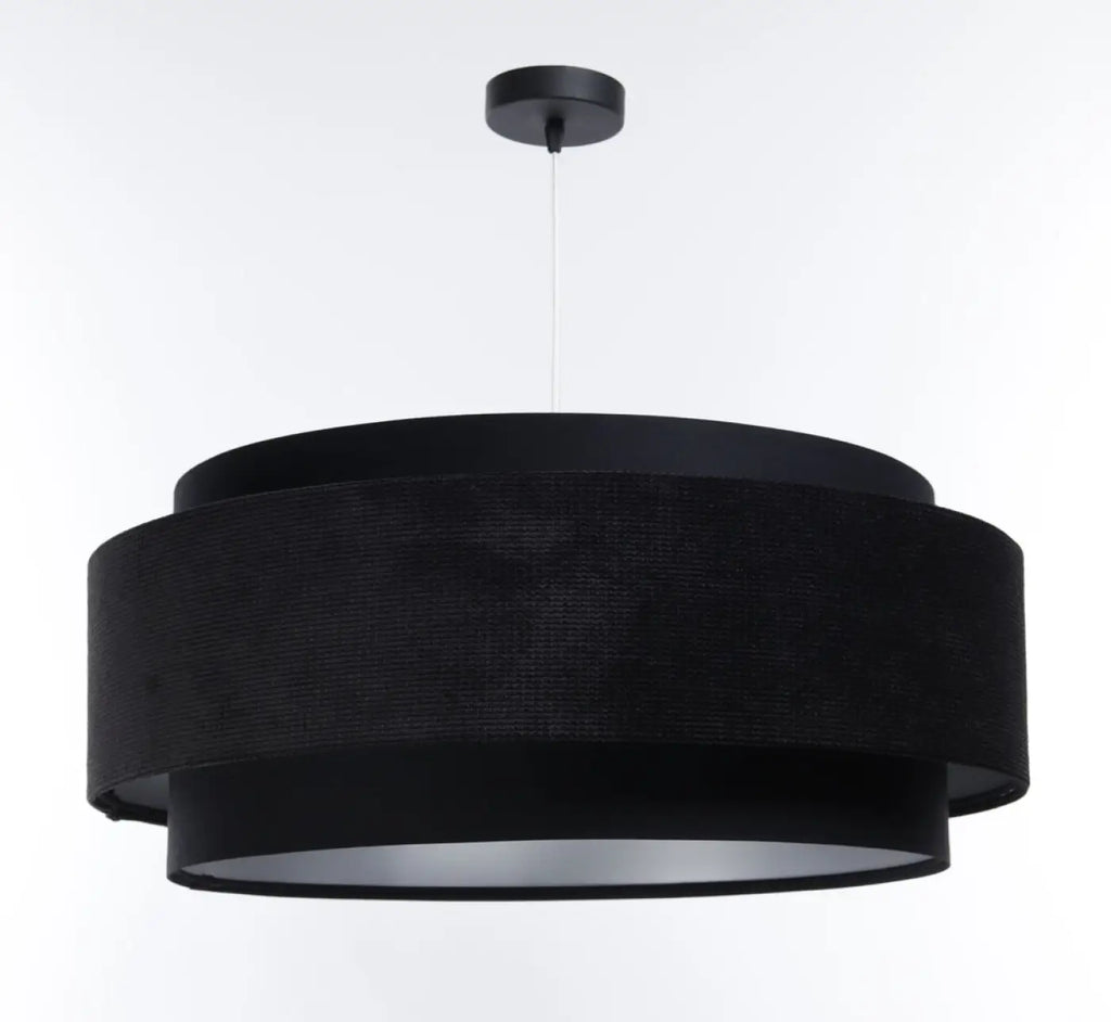 Suspension Luminaire | DOBLO CLASSIC (Noir/Argent)